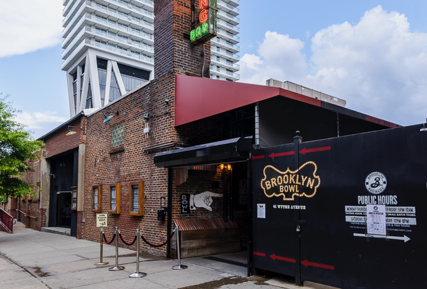 Family-friendly Williamsburg restaurants: Brooklyn Bowl