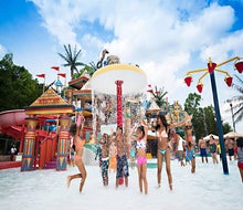 The outdoor water park at Camelback Resort in the Poconos is all about the kids.