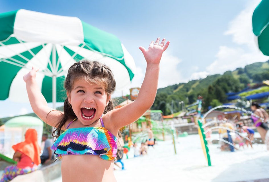 Camelbeach is a perfect place to keep cool with a toddler on a hot sunny day. 