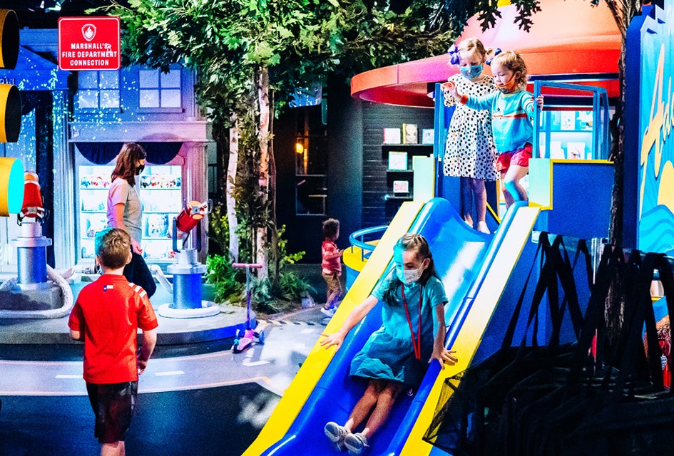 Part play space and part toy store, CAMP is bringing a new kind of fun to the Burlington Mall. Photo courtesy of CAMP.