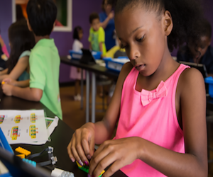 Snapology's wide-ranging summer camps teach STEM skills alongside kid-friendly themes ranging from Jedi Masters to The Amazing Race. Photo courtesy of Snapology of Manhattan and LIC 