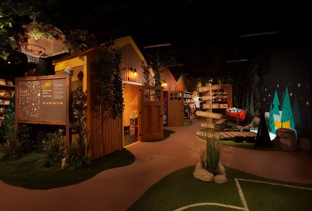 New Immersive CAMP Store Opens in Los Angeles: Day and night camping experiences