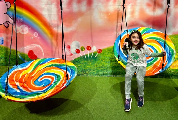 Candytopia DC candy swings