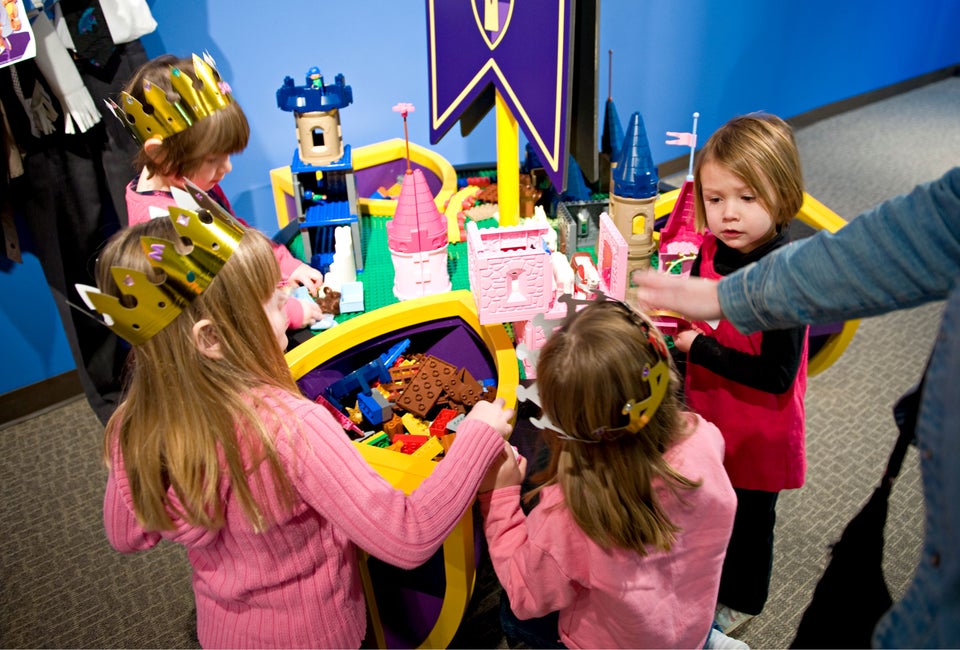 Last weekend to Build Your Kingdom! Photo courtesy of Discovery Cube