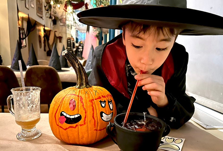Spooky and sweet fun awaits at The Cauldron, which has teamed up with Little Kid Big City for a fun Halloween activation. 