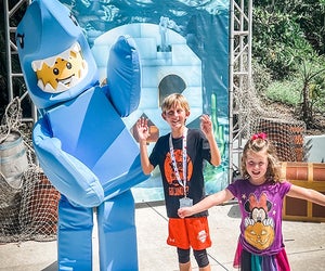 Become a true party monster at Legoland Florida Resort's Brick-or-Treat event. Photo by author