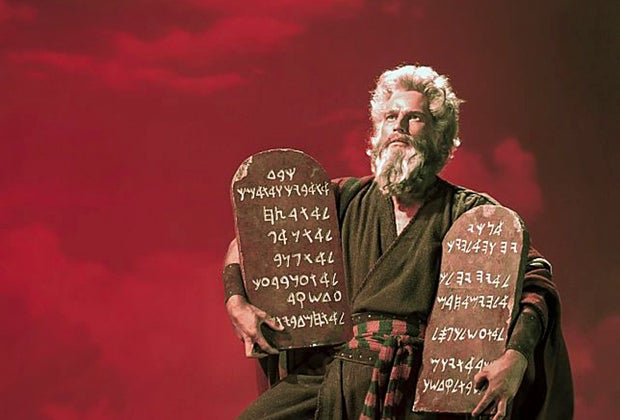The Ten Commandments is on every Easter!