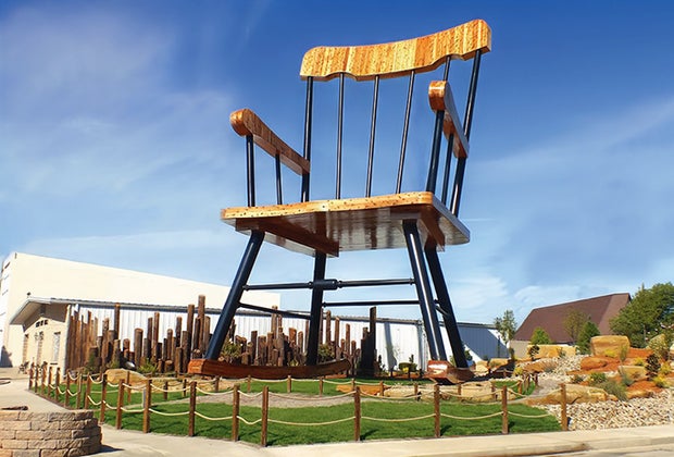 World's Largest Rocking Chair in Casey, Illinois