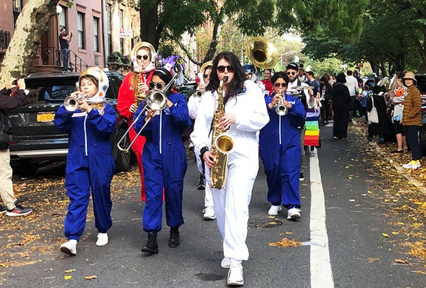 Fun things to do in NYC on Halloween: Cobble Hill Park Halloween Parade