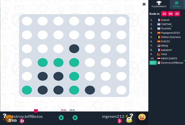 Connect 4 goes high tech with this Free Online Games for Kids, No Download Games.