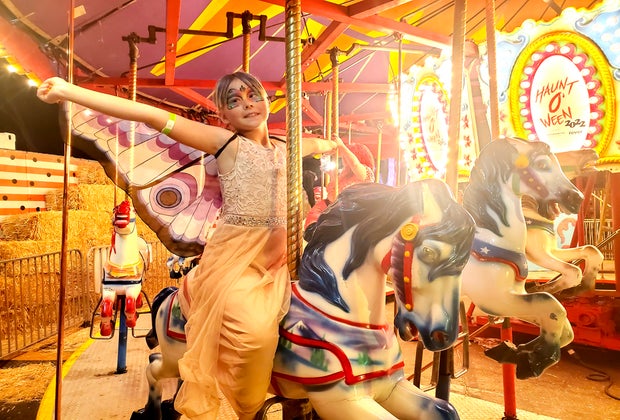 Haunt O' Ween: Hop on the not-so-haunted carousel