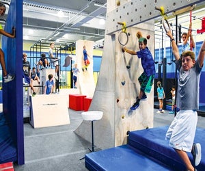 Jump, swing, and have all kinds of fun at these kids birthday party places! Photo courtesy of Chelsea Piers Connecticut