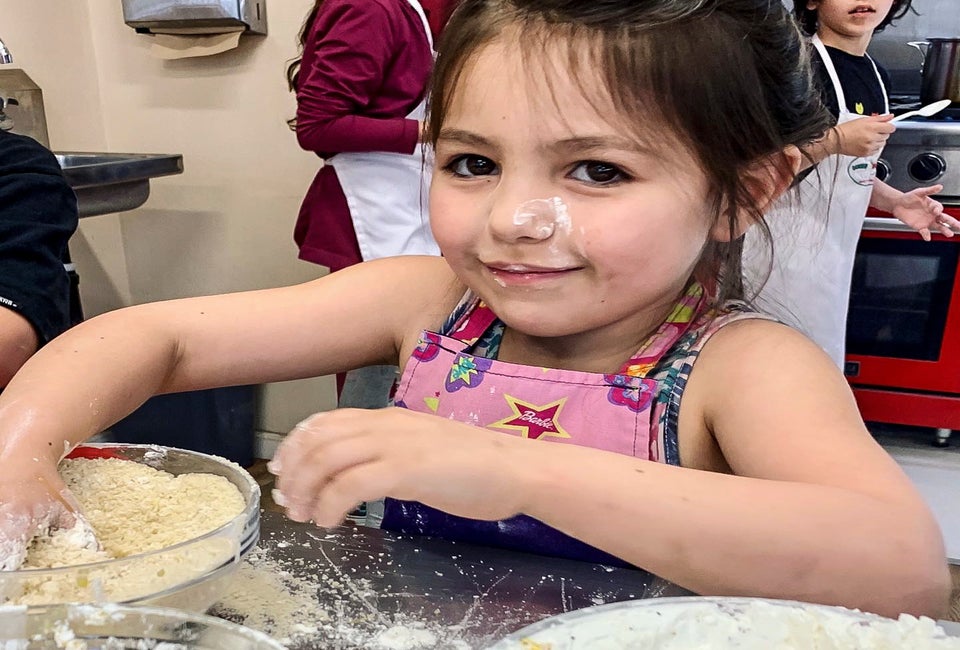 Cooking classes are a fun way to make some foodie memories. Photo courtesy of Cucina Bambini