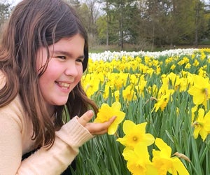 Make a floral escape at the Daffodil Festival in Meriden, photo by Ally Noel 
