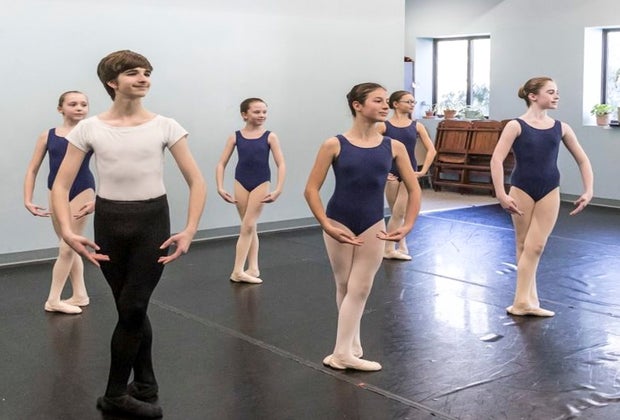 Image of students at Dancing Arts Center, home to one of the best summer dance camp near Boston.