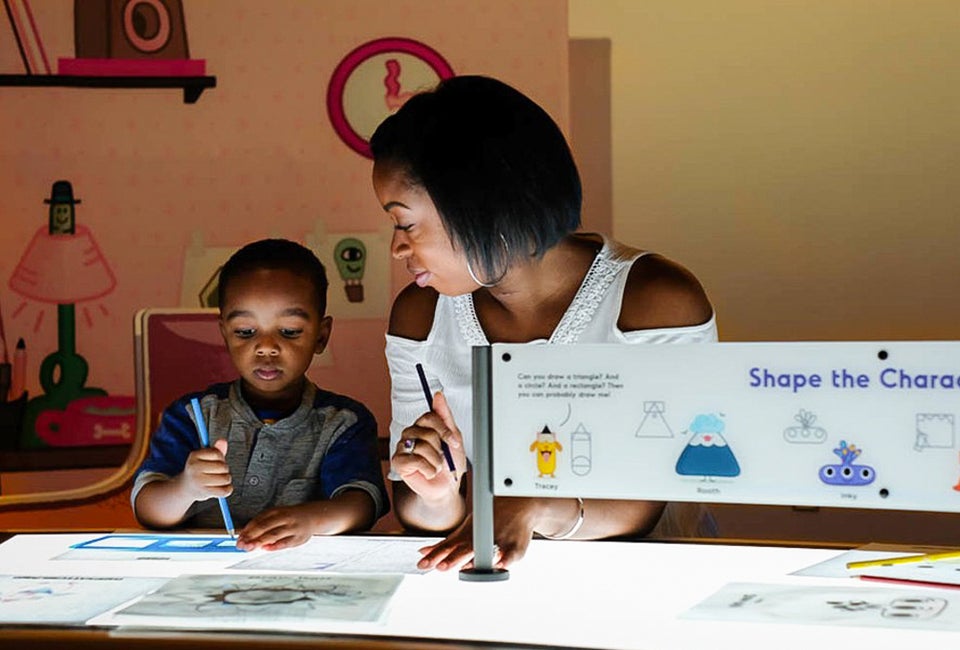 Mother's Day is the last day to check out Animationland  at the National Children's Museum. Photo courtesy of the museum
