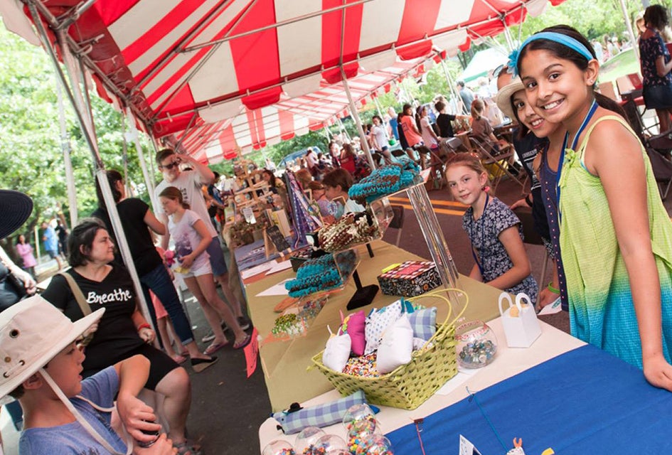 The Decatur Arts Fest allows kids and adults to explore their creative sides. Photo courtesy of the Decatur Arts Alliance