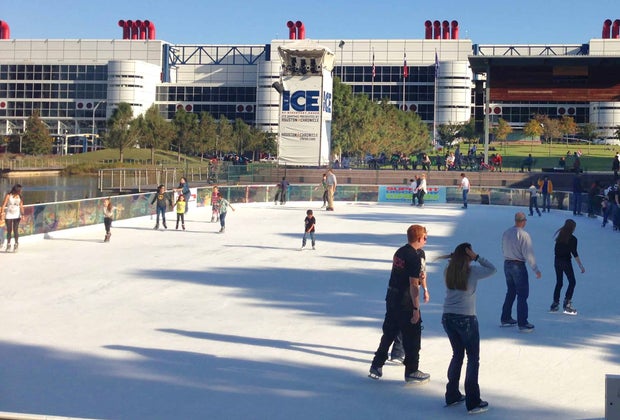 Discovery Green Ice Skating Rink