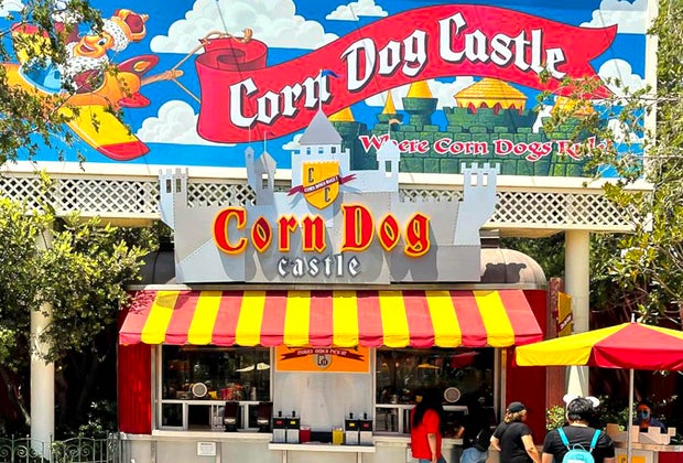 Disney California Adventure Park: Corn Dog Castle is a Kid-Pleaser