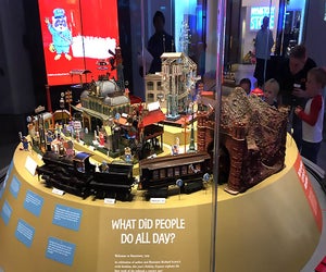 All aboard! Holiday Express returns this year with a special new addition— scenes from Richard Scarry's Busytown. Photo by Drew Kristofik