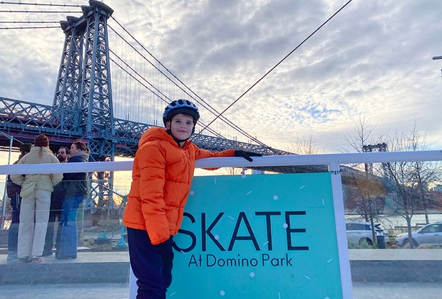 Domino Square Home to Newest Ice Skating Rink