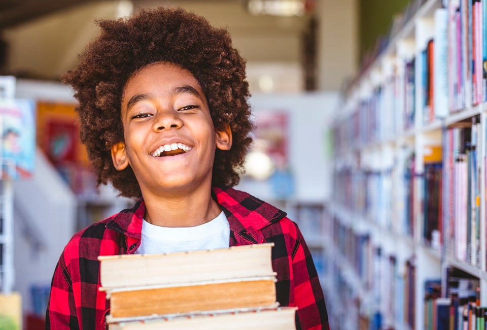 Why are all the books in the library the same color? (Find out below...)