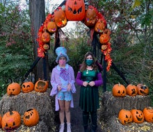 Carved pumpkins are always a thrill whether kids want to go to Halloween costume parties, walk throughs, or haunted houses. Photo courtesy of Ally Noel