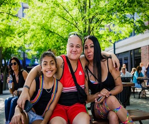 Navy Pier Pride is a festival with family-friendly activities. Photo courtesy of Navy Pier