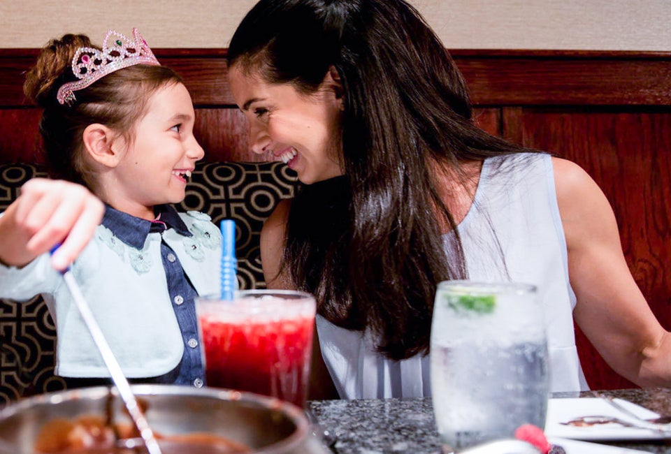 Take the birthday kid out to a fun restaurant in Houston for a special night. Photo courtesy of The Melting Pot