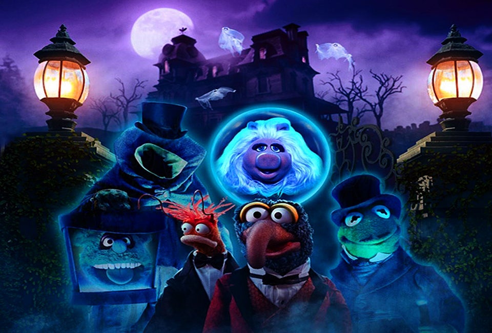 Watch Muppets Haunted Mansion with the kids; it premieres in October. Image courtesy of Disney