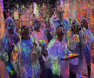 Things can get colorful at winter and spring school break camps that keep kids busy! Photo courtesy of Fun with Nature Children's Workshops LLC