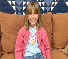 Kids' artwork is just one way to create perfectly personalized gifts with Vivid Customs. Photo by Jessica Laird