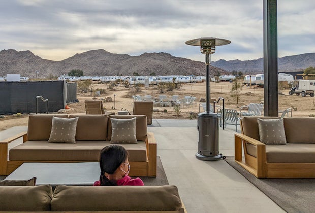 The New AutoCamp Joshua Tree: Relax in a peaceful setting.