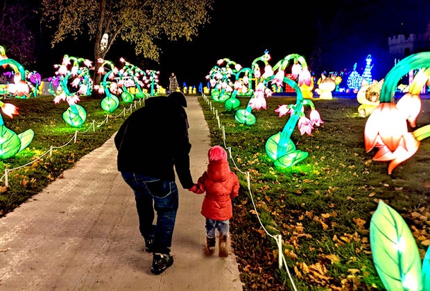 Escape NYC Winter Lantern Festival  snug harbor