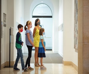 Enjoy a family tour at the Wadsworth Atheneum. Photo courtesy of the museum