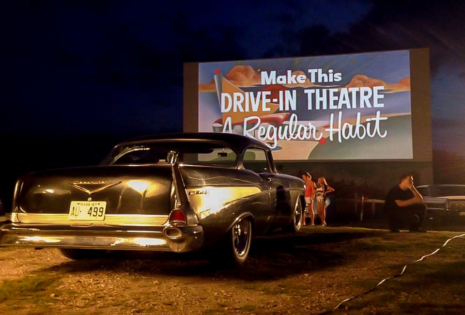 You'll love the retro feel of the Family Drive-in Theatre. Photo courtesy of the theatre on Facebook