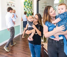 All new parents and their babies are welcome at The Family Room. Photo courtesy of The Family Room