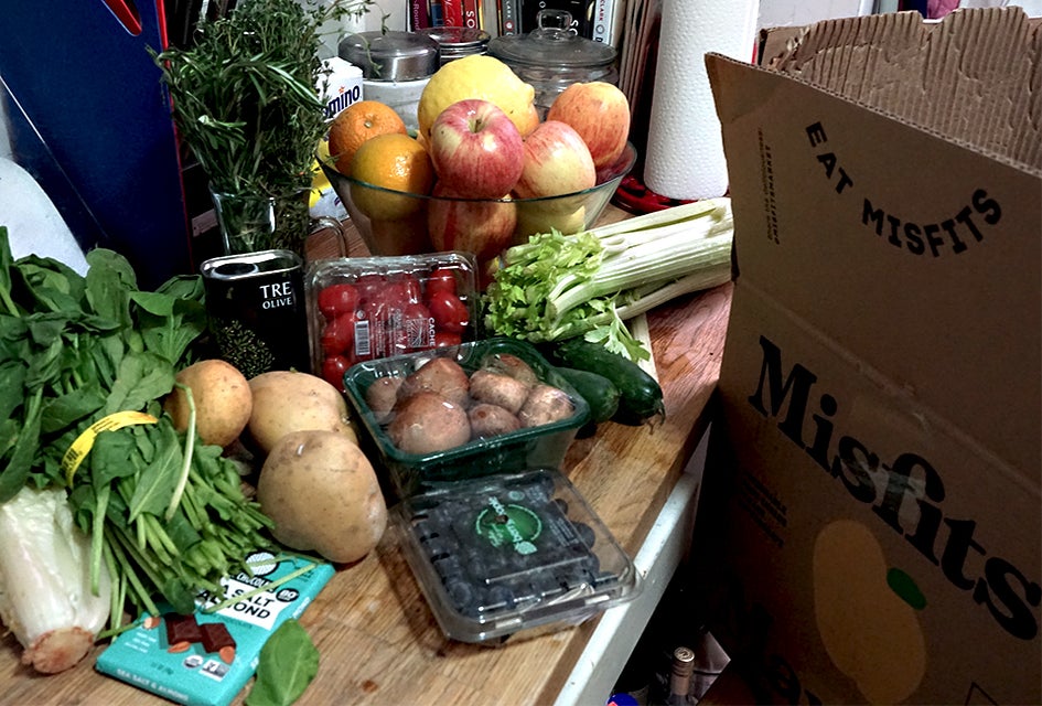 Misfits Market delivers ugly, but otherwise perfectly edible fruits and vegetables right to your door.
