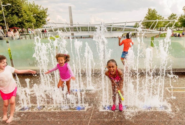 Free Summer Activities for Kids in DC: Splash pads