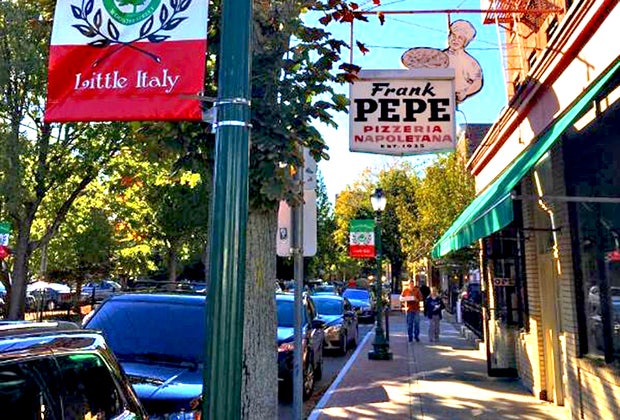 Image of Frank Pepe's Pizzeria in New Haven
