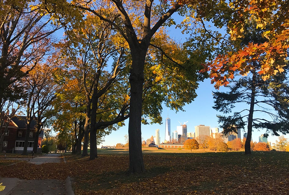 Visitors to Governors Island will now be able to explore fall, winter, and spring on the isle, too. Photo courtesy of the Friends of Governors Island