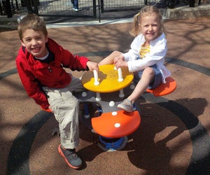 Bring out the smiles by visiting Boston's best tot lots and toddler playgrounds. Photo courtesy of the Friends of Ringgold Park, Facebook