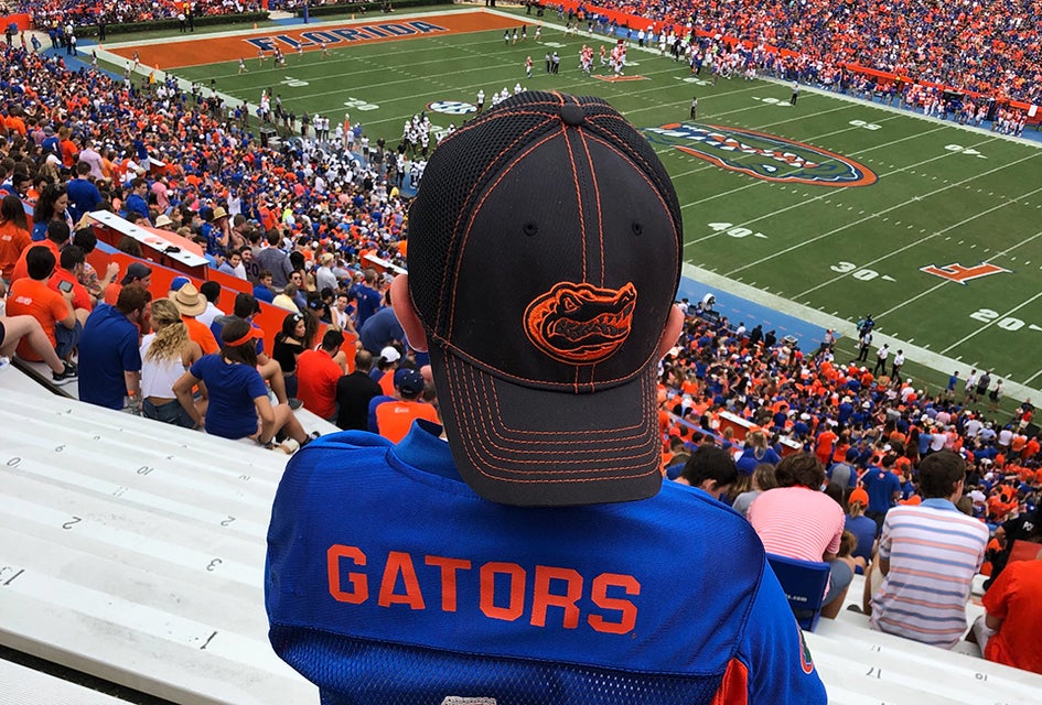 Cheer on the Gators in Gainesville, FL! Photo by the author