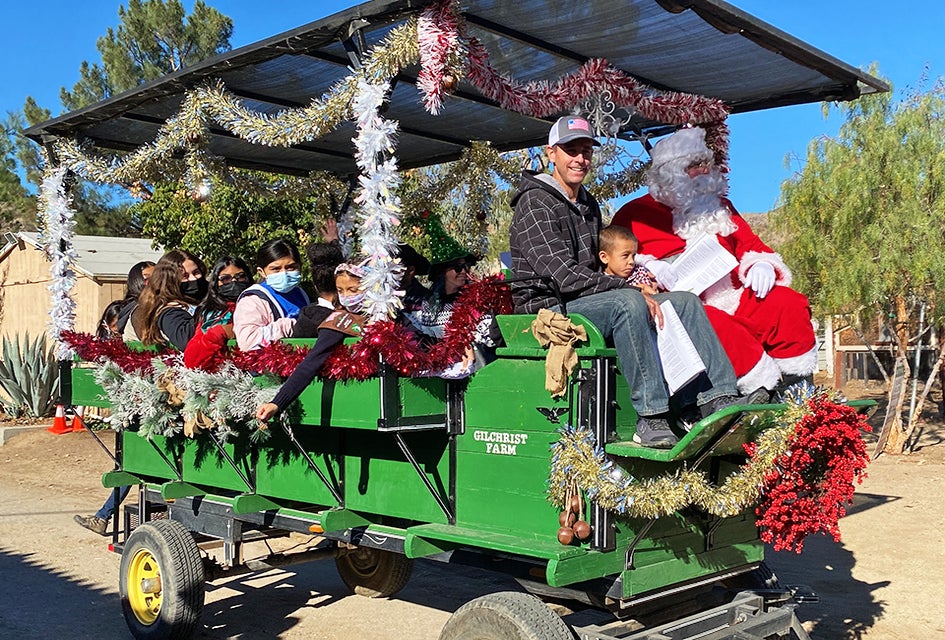 Over the first three weekends of December, an action-packed Holiday Hoedown is in full swing at Gilchrist Farm.