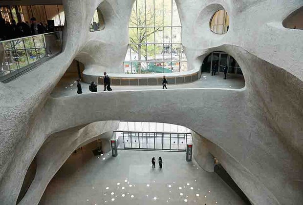 Richard Gilder Center at AMNH: Interior view