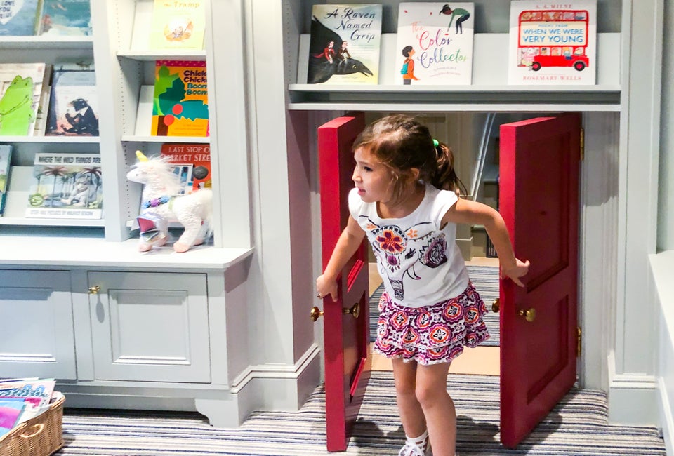 The Children's Room at Beacon Hill Books & Cafe gives kids a fun space to explore while finding a new favorite book!