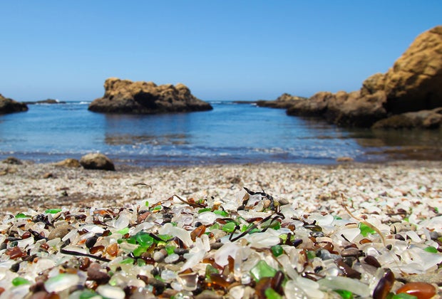 Ultimate California Bucket List: 100 Things To Do With Kids in CA: Glass Beach in Mendocino County