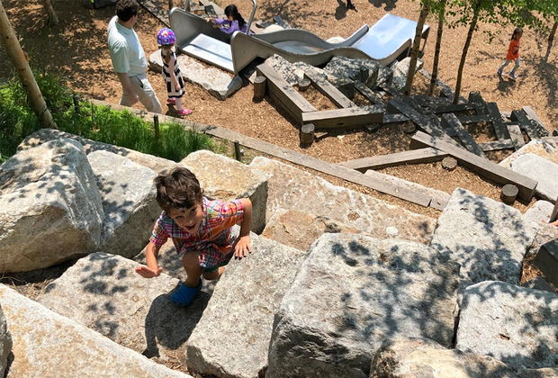 Best playgrounds in NYC: Slide Hill boasts NYC longest playground slides