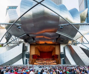 There are plenty of free outdoor music opportunities in Chicago this summer. Photo courtesy of the Grant Park Music Festival
