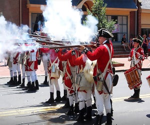 The British are coming to Haddonfield on Saturday! Photo courtesy of the  The Skirmish in Haddonfield